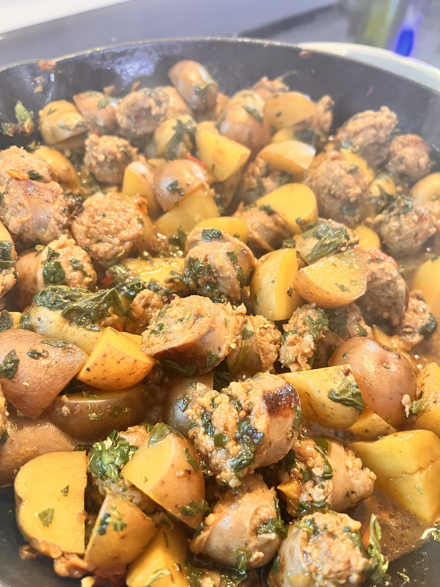 Sausage and Potato Skillet