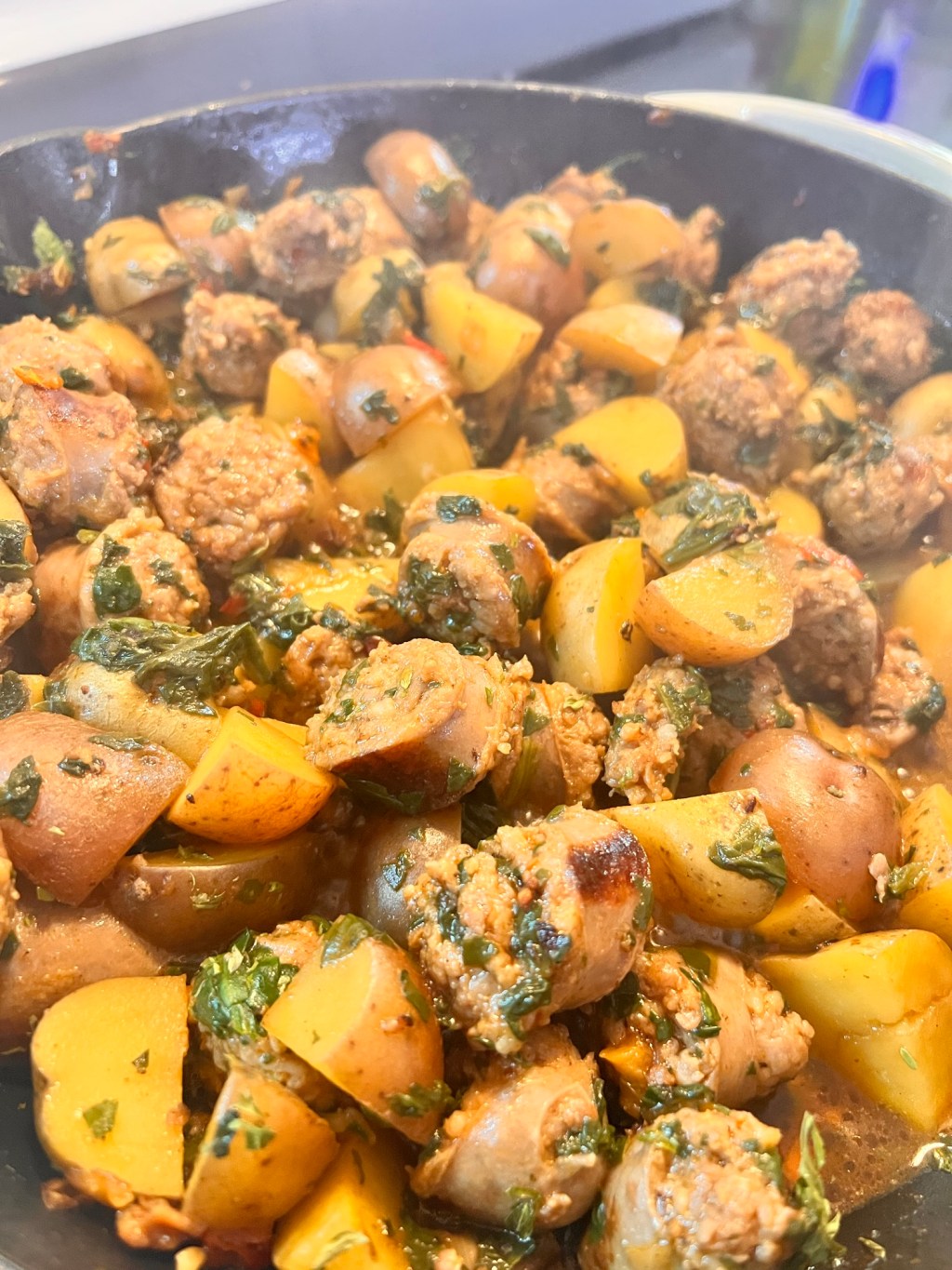Sausage and Potato&nbsp;Skillet