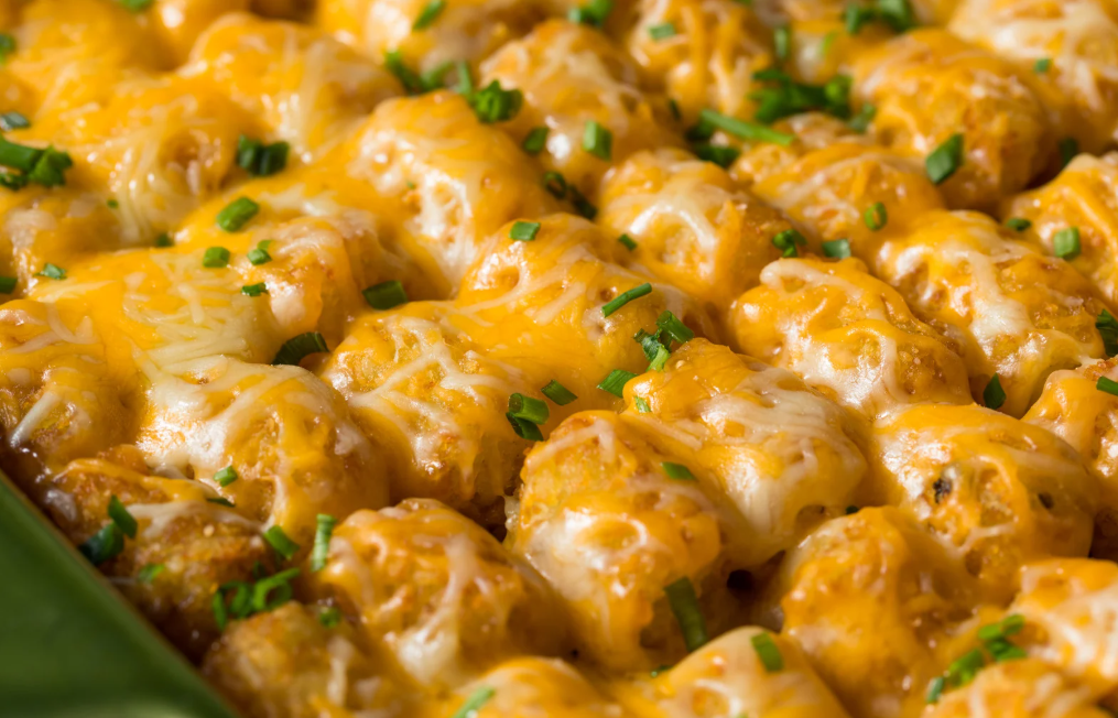 Tater Tot Casserole: Freezer Friendly